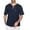Blue, variant on Kcolen Mens Short Sleeve T-Shirts Casual Crew Neck Tee Shirt Men's V-Neck Baggy Beach Yoga Tee Short Sleeve Solid Casual T-Shirt Top
