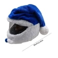 thumbnail image 3 of Christmas Santa Motorcycle Helmet Cover,Motorcycle Helmet Cover,Easy to Install Dust Cap MotorcycleHelmet Fun Rides,for MotorcycleChristmas Hats,Santa Claus Xmas Hat Decoration Accessories for Men, 3 of 8