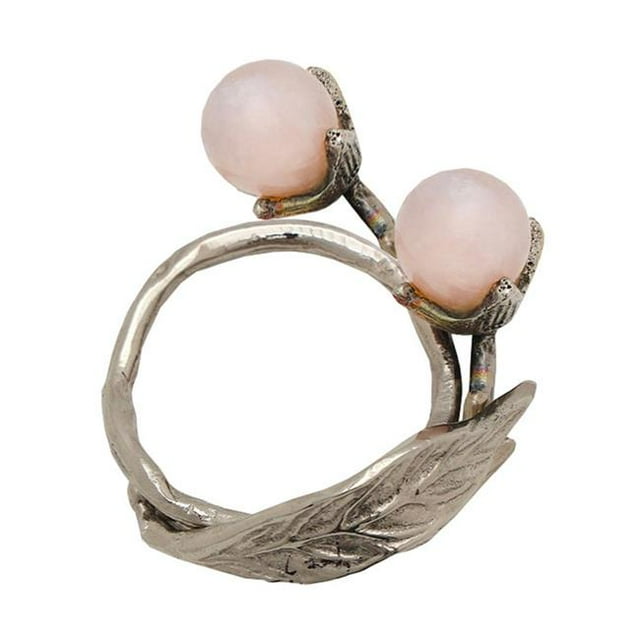 Godinger 50836 Hyaline Napkin Rings - Set of 4