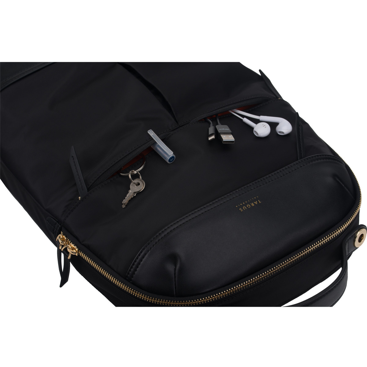 Targus 15" Newport Laptop Backpack, Black - TSB945BT - image 9 of 17