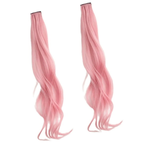 BQBQERT Invisible Hairclip Hair Extensions Highlight Hairpiece For Fashionable and Natural Lookings With Fiber