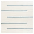 thumbnail image 6 of SAFAVIEH Orwell Isidora Striped Area Rug, Ivory/Blue, 6'7" x 6'7" Round, 6 of 9