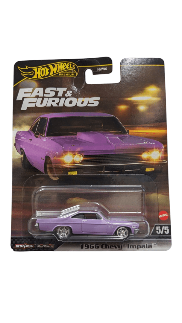 ミニカー Hotwheels FAST&FURIOUS 1966 Ford 427 Fairlane 2025 - Hot Wheels Silver Series