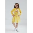 thumbnail image 2 of Disney Princess Belle French Terry Mesh Dress Toddler to Big Kid, 2 of 5