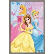 Disney Princess - Butterfly Wall Poster, 14.725" x 22.375", Framed