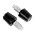 thumbnail image 2 of 7/8 "" 22 mm CNC Alu Empuñaduras de manillar de motocicleta Tapas de extremos Tapas de extremos para Ninja 400 650 1000SX ZX6R ZX9R ZX10R ZX12R ZX14R ER6F ER6N Negro, 2 of 5