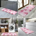 thumbnail image 2 of Pink Christmas Tree Kitchen Rug Mat,Kitchen Runner Rugs Non Skid Washable,Decorative Kitchen Floor Mats for Kitchen,Sink,Laundry,17"X47", 2 of 5
