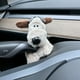 thumbnail image 5 of Coche de peluche colgante perro jefe con gafas piel Muñeca Muñeca, 5 of 5