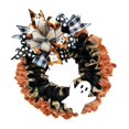 thumbnail image 3 of Guirnalda De Halloween Pantalla De Ventana Interior Al Aire Libre Guirnalda De Flores Navideñas BLESIY corona de halloween, 3 of 8