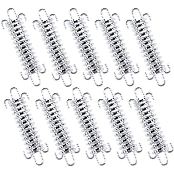 Chudian 10 pieces tension spring coil springs for camping tent awning awning mounting accessories rust-free tension spring for safe installation