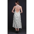 thumbnail image 2 of Bimba Geometric Printed Women Backless Halter Neck Summer Holiday BeachÂ&nbsp;Dress-X-Small, 2 of 6