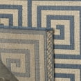 thumbnail image 4 of Safavieh Linden Joetta Geometric Indoor/Outdoor Area Rug, Cream/Blue, 6'7" x 6'7" Round, 4 of 8