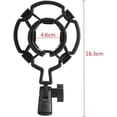 thumbnail image 4 of Universal Shock-proof Microphone Mount Plastic Studio Mic Holder Stand Clip For Large Diaphram Condenser, 4 of 5