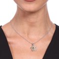 thumbnail image 2 of Dije con Cadena OCEAN HEART  ACJ6-14-24, 2 of 2