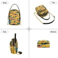 thumbnail image 3 of FORMRS Crossbody Bag for Women Shoulder Cell Phone Purse with Zipper, Yellow Sardines Pattern, 3 of 7
