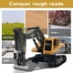 thumbnail image 4 of Excavadora De Control Remoto Para Niños, Juguete De Construcción Con Control Remoto, Modelo De Ingeniería De Tractor De Orugas De Coche Controlado Por Radio Para Niños Y Niñas Muyoka Hogar, 4 of 6