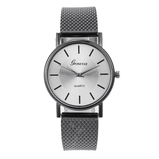 Men's Quartz Watch with Stainless Steel Alloy Construction and Elegant Number Dial Design for Modern Style