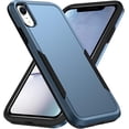 thumbnail image 1 of Entronix iPhone XR Heavy Duty Shockproof Case, Navy Blue, 1 of 7