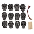 thumbnail image 1 of Papel Para Rascar De Calavera, Revestimiento Mate, 36 Hojas De Papel Para Rascar De Halloween Para Juegos De Rol Para Halloween Ccdes Otros, 1 of 8