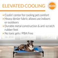 thumbnail image 5 of K&H Pet Products Coolin' Pet Cot Elevated Pet Bed Gray/Blue Large 42 X 30 X 7 Inches, 5 of 10