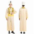 thumbnail image 2 of Indian Prince Costume for Men Aladdin Cosplay Halloween Carnival Party Costume, 2 of 4