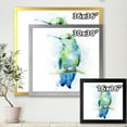 thumbnail image 4 of Designart 'Colibri Bird On Branch' Traditional Framed Art Print, 4 of 4