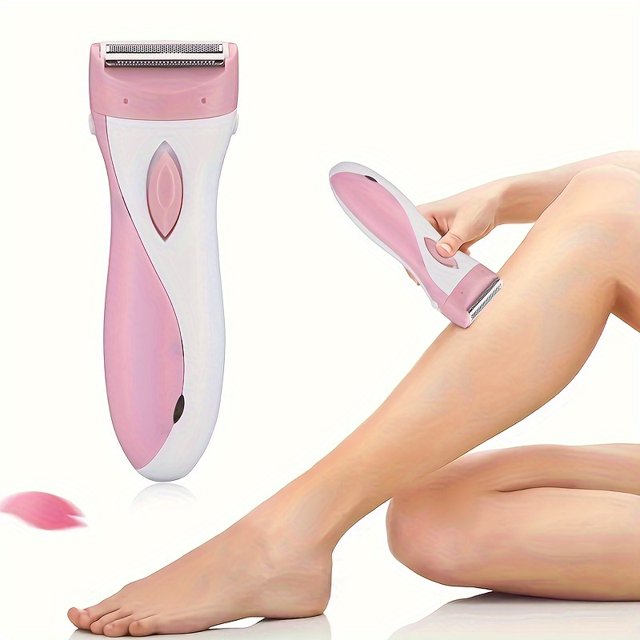 MesaSe Rasoir Électrique pour Femmes - Rasoir Électrique USB pour Femme, Rasoir Épilateur pour Dames, Rasoir à Grille Polyvalent avec Lame en Acier Inoxydable, Chargement USB, Batterie au Lithium Rechargeable, Convient
