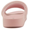 thumbnail image 4 of Soda Shoes Women Flip Flops Basic Plain Slippers Slip On Sandals Slides Casual Peep Toe Footbed Beach Single Plush Between-S Light Pink 5, 4 of 5