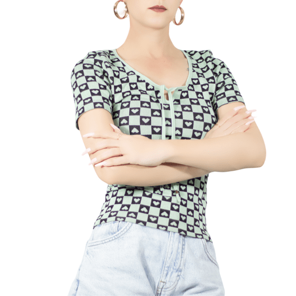 BLUSA DE MUJER COLOR STRETCH CASUAL UNITALLA