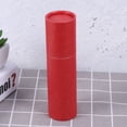 thumbnail image 3 of Photo Storage Tube Calligraphy Reel Scroll Cylinder Poster Paper Tube Spring Couplet Paper Tube Portable Photo Holder 6 Inch (Red), 3 of 5