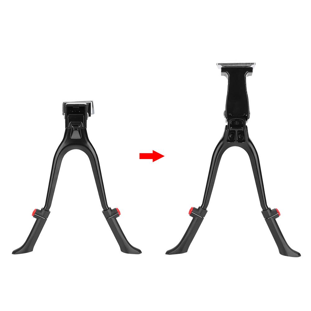 HANSMART Center Mount Double Leg Bicycle Kickstand Adjustable Fits 24-28