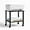 Black, variant on 2 Tier Printer Stand with Storage,Under Desk Shelf Printer Table, Rolling Printer Cart for Office,Home,Black