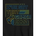 thumbnail image 3 of Instant Message - Ive Got That Gamer Rizz - Toddler and Youth Short Sleeve T-Shirt, 3 of 6