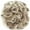 ash brown/bleach blonde, variant on MY-LADY Synthetic Chignon Hairpiece Curly Bun Extensions Scrunchie Updo Hair Pieces Combs in Messy Bun Hair Piece for Women light brown&bleach blonde