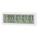 thumbnail image 3 of 10X Reloj con Temporizador de Cuenta Regresiva Digital Grande - Temporizador de Reloj de Cuenta Regresiva de 999 Días para Cocina de Laboratorio de Graduación (Blanco), 3 of 9