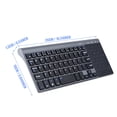 thumbnail image 2 of WALFRONT Clavier Sans Fil Portable Slim 2.4Ghz avec Pavé Tactile pour PC / Notebook /TV Box, Clavier Slim, Clavier Sans Fil, 2 of 7