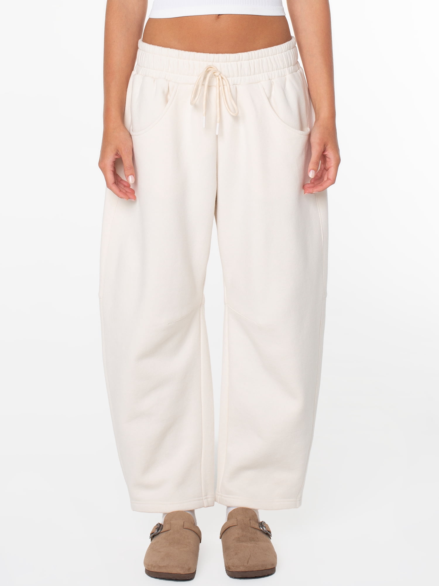 Celebrity Pink Women's and Women's Plus Fleece Barrel Sweatpant, Sizes XS-4X