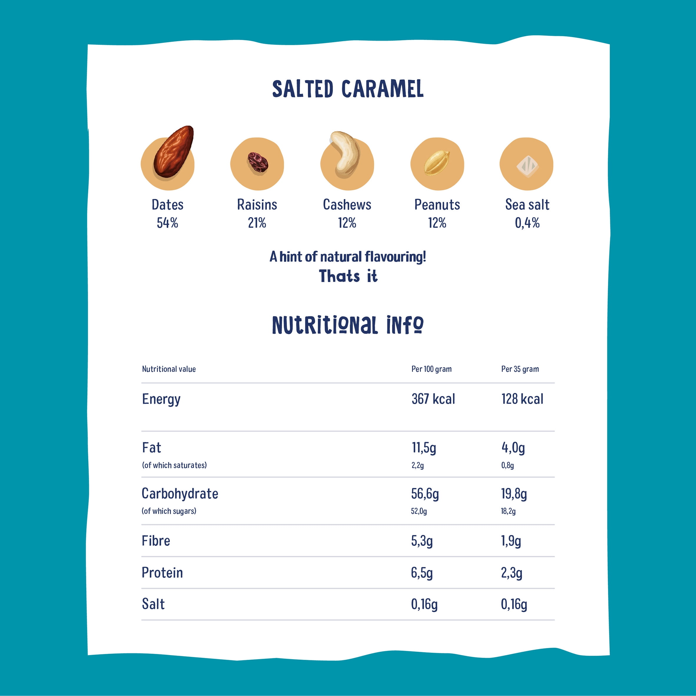 Nakd Salted Caramel Multipack