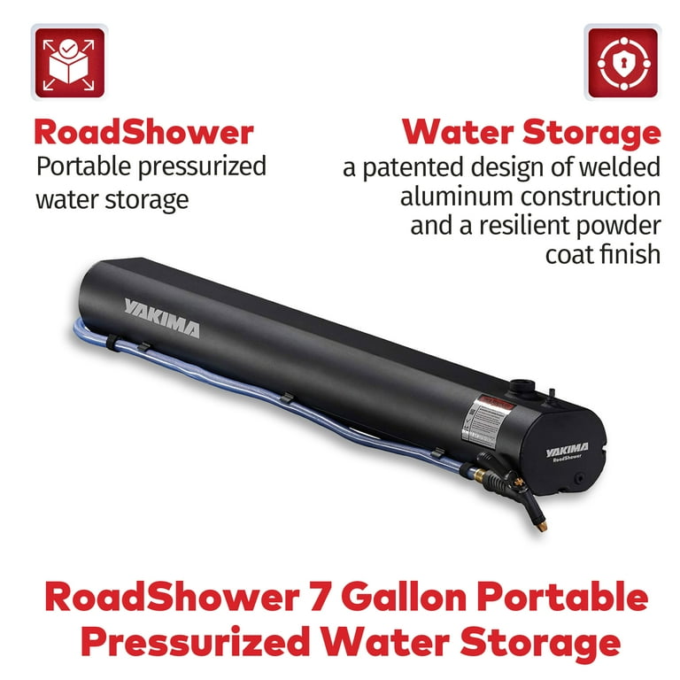 YAKIMA RoadShower(ロードシャワー)7ガロンタイプ Amazon.com : Yakima RoadShower Small 4 Gallon Portable