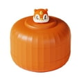 thumbnail image 4 of Organizador de almacenamiento de alimentos, decoración china de Año Nuevo, plato de frutas multiusos Naranja Pequeño 2 capas, 4 of 9