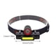 thumbnail image 5 of Faro al aire libre recargable LED impermeableFaro de acampado al aire libre Ajustable recargable recargable Faro de ciclismo Faro que funciona 2 modos de iluminación de cabeza Linterna Tipo 2 Cargador tholdsy OD002417-05B, 5 of 7