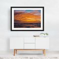 thumbnail image 2 of The Heart of Folly Beach - Charleston South Carolina Photography Sunset Ocean Waves Beach Coast Scenic Nature Black Framed Wall Art Print 5 x 7 inches, 2 of 4
