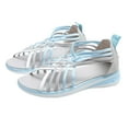 thumbnail image 5 of Low Heels Wedges for Women Open Toe Low-top Strappy Sandals Breathable Fish Mouth Shoes, 5 of 5