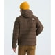 thumbnail image 3 of Chaqueta con capucha aislante Aconcagua de THE NORTH FACE para hombre (talla estándar y grande), sin PFAS, marrón ahumado, XL, 3 of 7