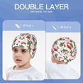 thumbnail image 6 of Honeii Gnomes Merry Christmas Print Kids Knit Beanie Watch Hat ,Knit Cap for Boys and Girls, 6 of 7