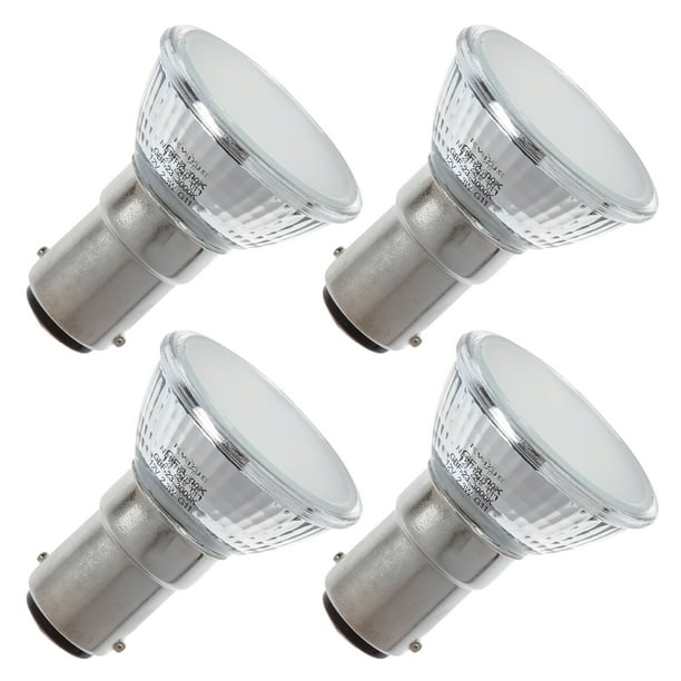 2.3W (20W Equiv.) Modern GBF Base LED Elevator Bulb BA15D, Halogen Replacement, 12V, 3000K, 200
