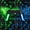 Green Blue, variant on Homewish Glowing Neon Gaming Controller Kitchen Curtains,Game Pad Theme Black Out Curtains Pack of 2 (42x63 Each),Blue Red