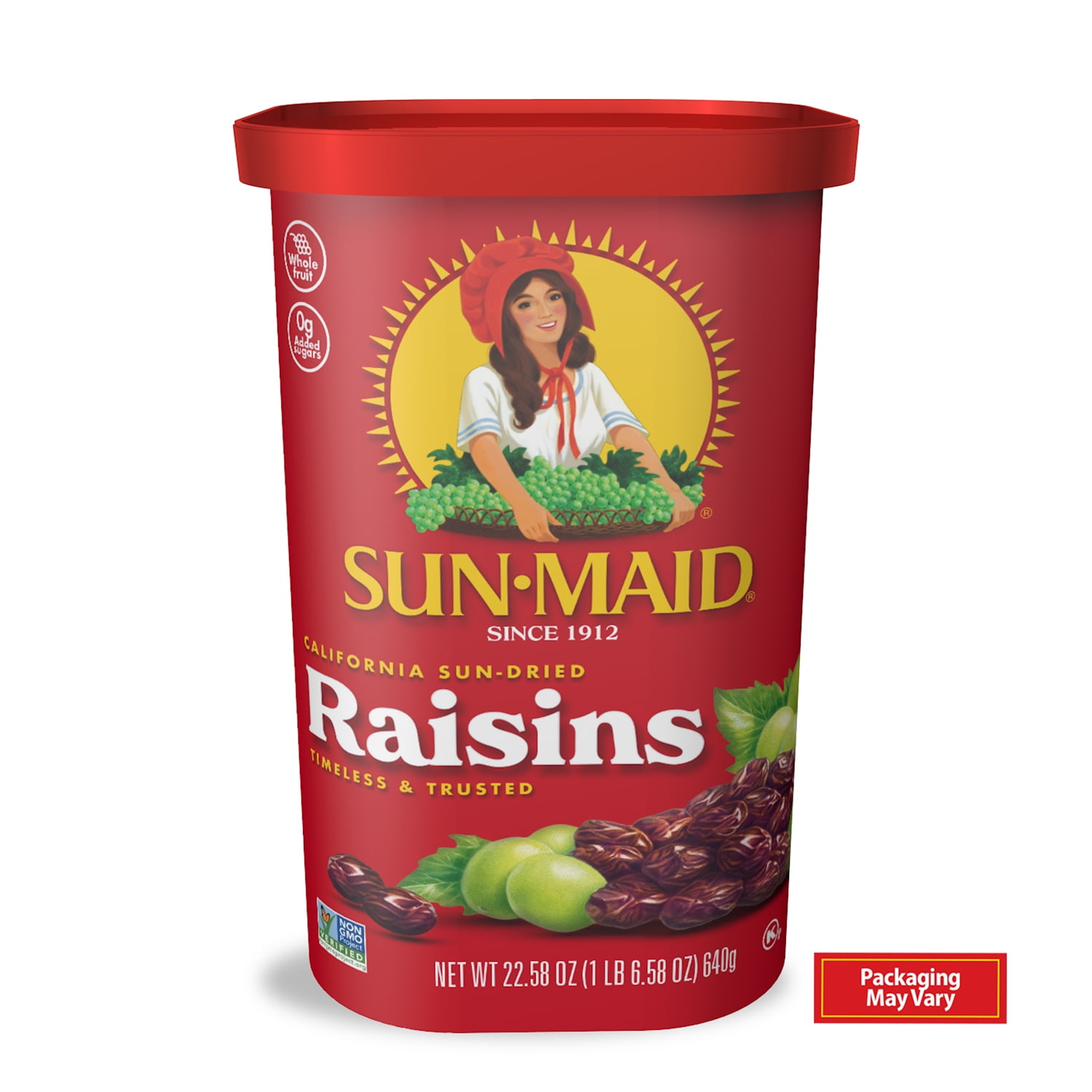 Sun-Maid California Sun-Dried Raisins, 22.58 Oz. - Walmart.com