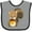 Heather and Black, variant on Inktastic Cute Woodland Animal Squirrel Boys or Girls Baby Bib