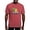 Crimson Red, variant on - Alabama Orange Beach T Shirt - Mens Comfort Colors Shirt
